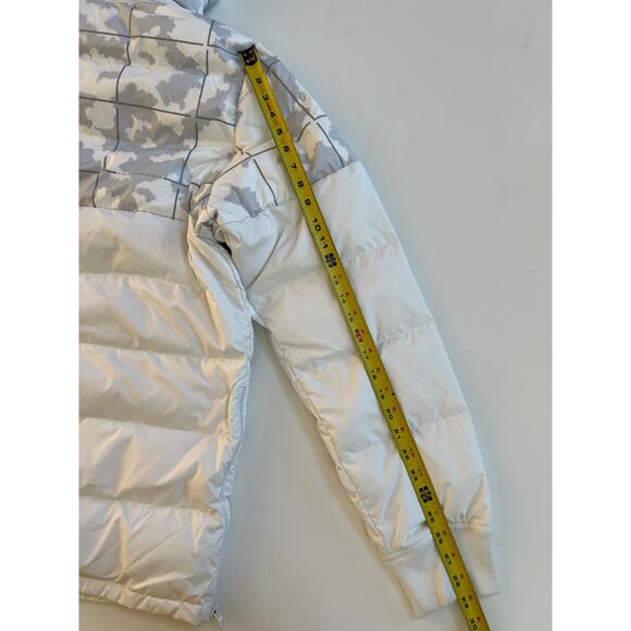 Nike Lebron James Down Fill Camo Puff Half Zip Jacket AT3904-121 Mens L-Tall - Picture 12 of 16